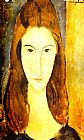 Portrait of Jeanne Hebuterne 2 by Amedeo Modigliani
